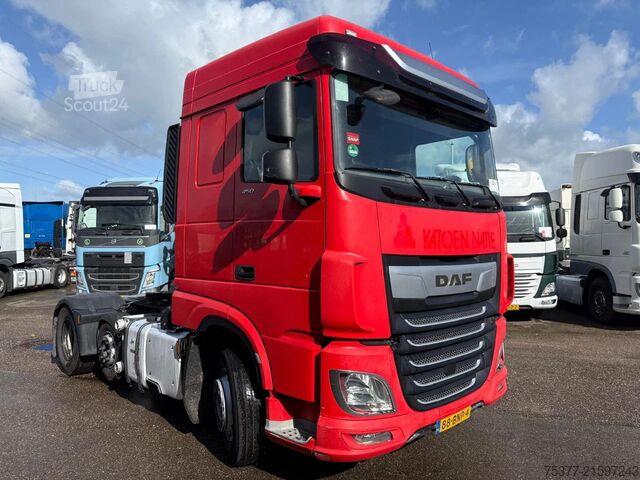 Standard tractor DAF XF 450 FTP/6x2/silo compressor Gardner Denver/t...