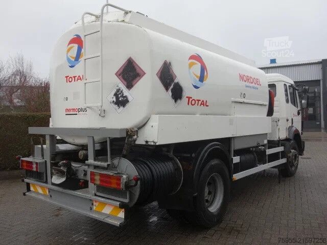 Tank Mercedes-Benz SK 1722 FUELTANKTRUCK 13750 L STEELSPRINGS