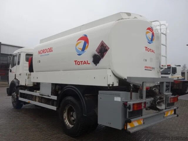 Tank Mercedes-Benz SK 1722 FUELTANKTRUCK 13750 L STEELSPRINGS