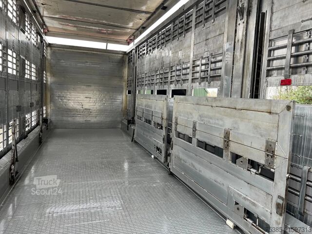 Cattle transport MAN TGX 26.440 6x2/4 Menke Livestock Veewagen Gross...