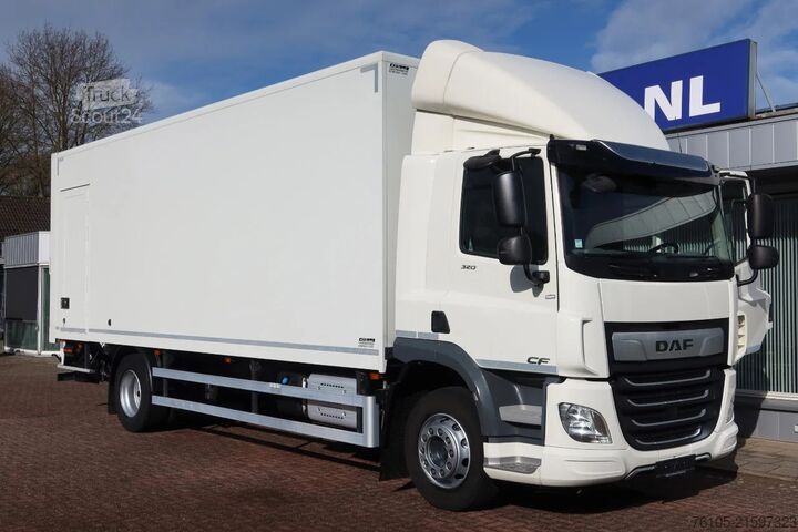 Box body DAF CF 320 CF 320 FA Bak+Klep 2.000 kg