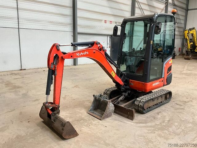 Minikaivinkone Kubota KX 016-4