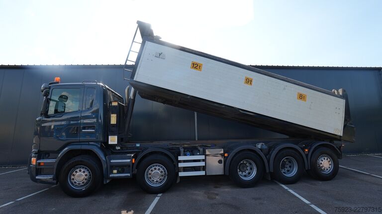 Kippiauto Scania G 410 10x4 Tipper truck 626.200km