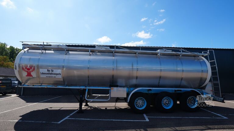 Citerne alimentaire Pacton 3 axle food tank trailer 30.000ltr