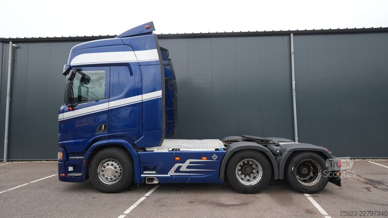 Standartinis-SZM Scania R 520 V8 6x2 tractor unit retarder