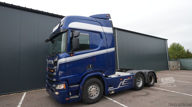 Standartinis-SZM Scania R 520 V8 6x2 tractor unit retarder