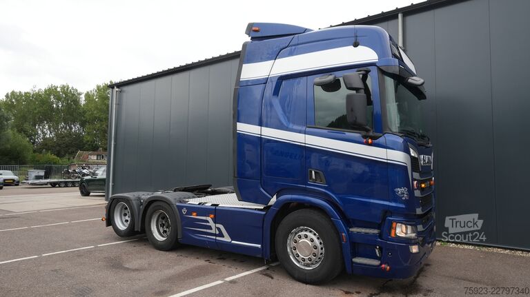 Standartinis-SZM Scania R 520 V8 6x2 tractor unit retarder