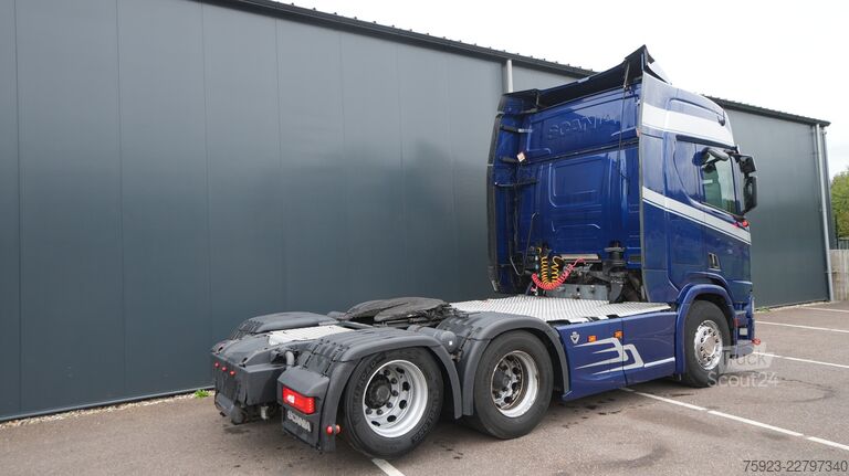 Standartinis-SZM Scania R 520 V8 6x2 tractor unit retarder