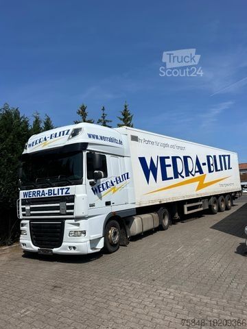 Véhicule tracteur volume DAF 105.510T-verstellb. Sattelplatte-Intarder-Euro5