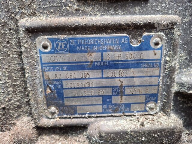انتقال ZF ECOMAT 4 6 HP 604 C