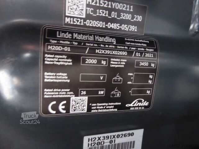 Frontgaffeltruck Linde H20D-01
