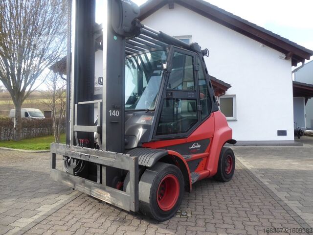 Frontgaffeltruck Linde H80T-03/
