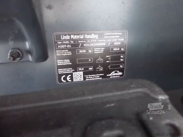 Frontgaffeltruck Linde H30T-01