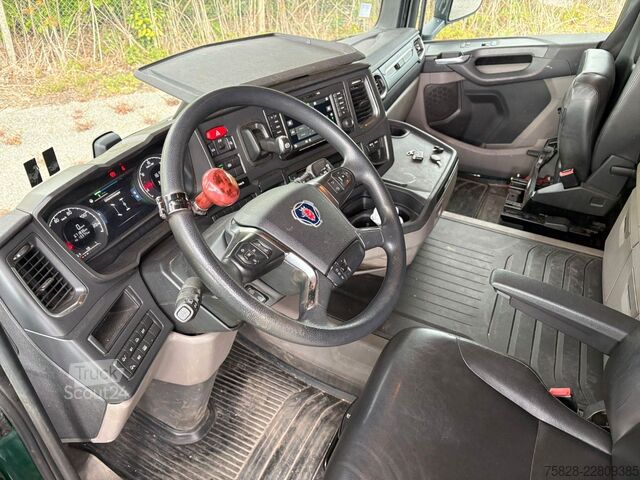 Tracteur routier standard SCANIA R410 Tacho Gen2 / Blatt-Luft / Bycool