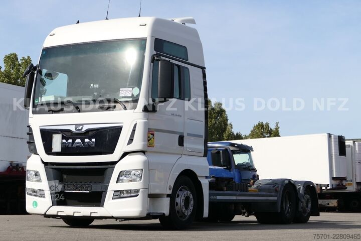 Камион със сменяема надстройка MAN TGX 24.440 BDF Retarder Lift-/Lenkachse Euro 6