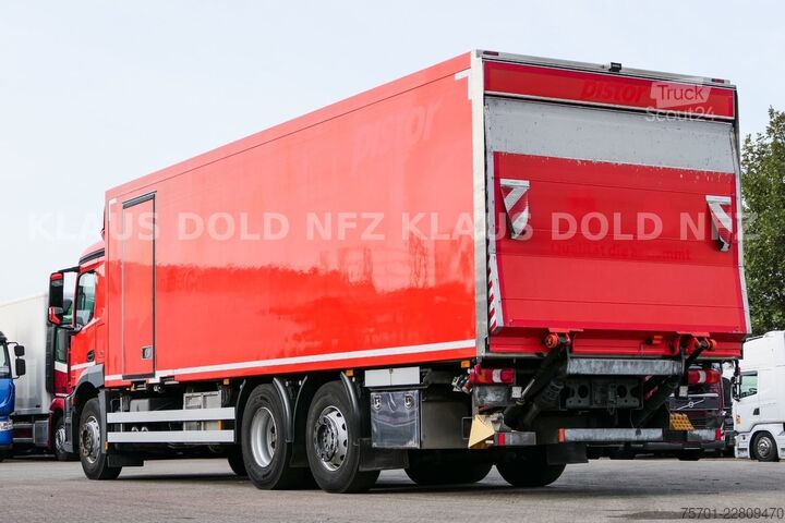 Хладилен камион MERCEDES-BENZ Antos 2536 Kühlkoffer Retarder LBW Euro 6