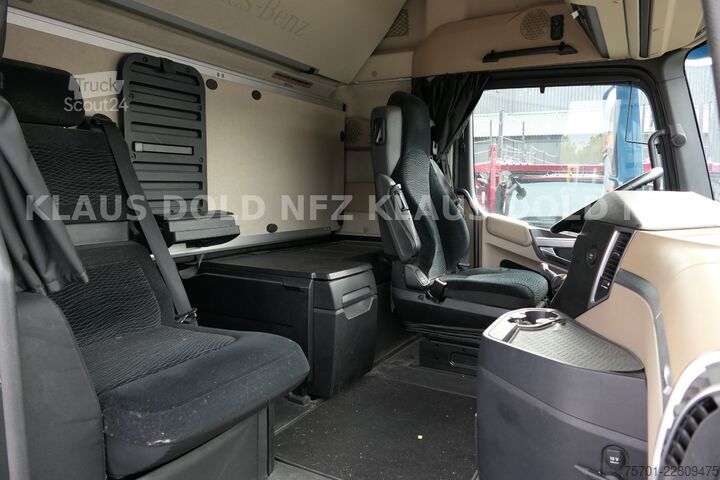 LKW mit Pritsche & Plane MERCEDES-BENZ Actros 1863 Pritsche Plane Retarder LBW Euro 6