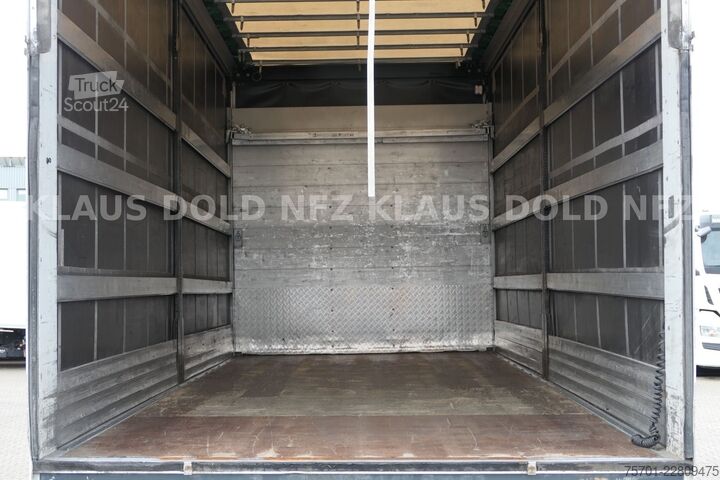 LKW mit Pritsche & Plane MERCEDES-BENZ Actros 1863 Pritsche Plane Retarder LBW Euro 6