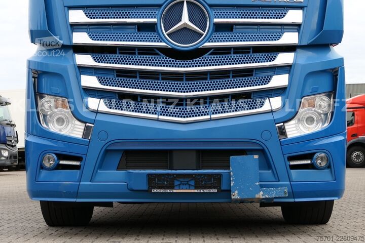 LKW mit Pritsche & Plane MERCEDES-BENZ Actros 1863 Pritsche Plane Retarder LBW Euro 6