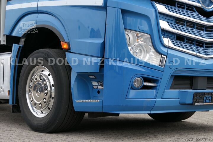 LKW mit Pritsche & Plane MERCEDES-BENZ Actros 1863 Pritsche Plane Retarder LBW Euro 6