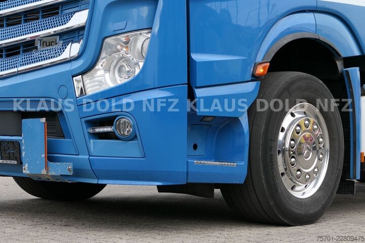 LKW mit Pritsche & Plane MERCEDES-BENZ Actros 1863 Pritsche Plane Retarder LBW Euro 6