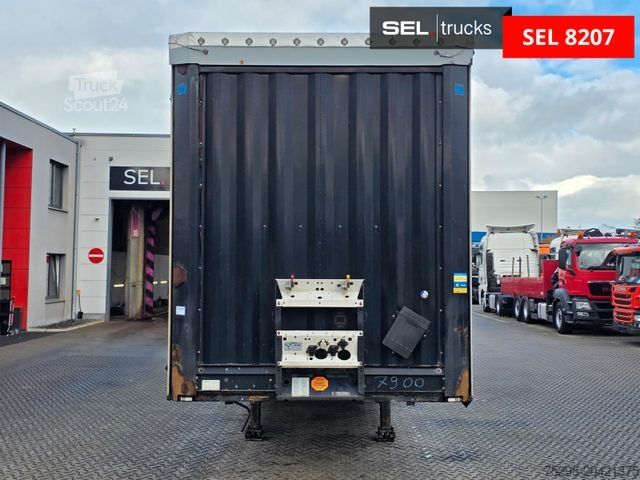 Open oplegger met zeil KRONE SD / Hubdach / EDSCHA / Liftachse