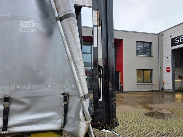 Open oplegger met zeil KRONE SD / Hubdach / EDSCHA / Liftachse