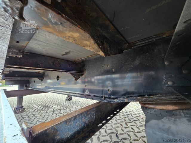 Open oplegger met zeil KRONE SD / Hubdach / EDSCHA / Liftachse