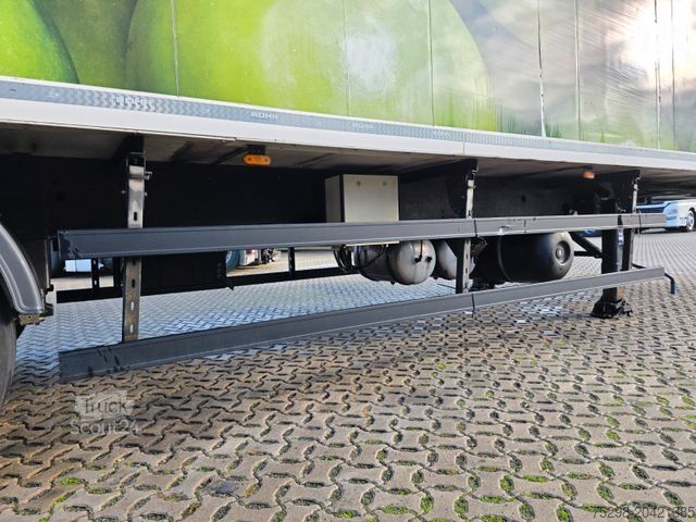 Kühlauflieger ROHR RSK/32 IV / Ladebordwand / Carrier  / LENKACHSE