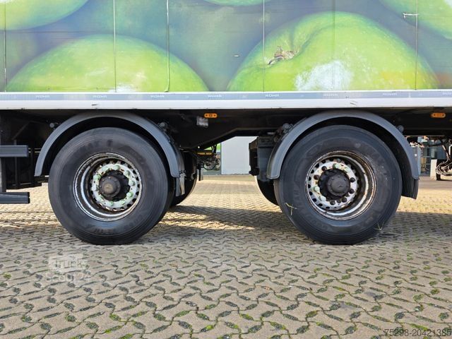 Kühlauflieger ROHR RSK/32 IV / Ladebordwand / Carrier  / LENKACHSE