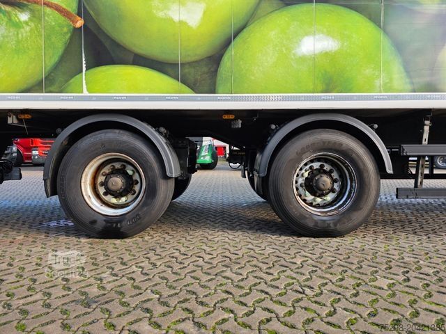 Kühlauflieger ROHR RSK/32 IV / Ladebordwand / Carrier  / LENKACHSE