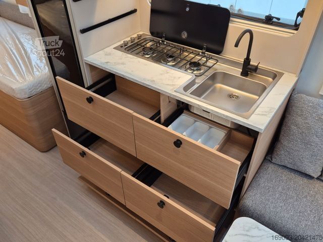 Caravan ADRIA Adora 572 UT *MJ26*ALDE*Fußbodenheiz.*15" ALU*