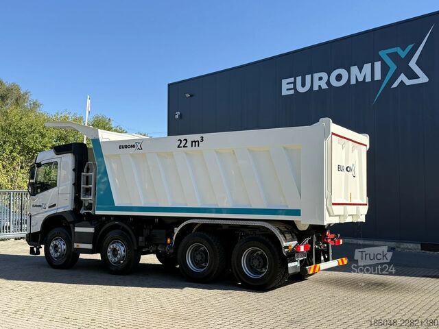 Pašizgāzējs Volvo FMX 500 FMX13 500 8X4 13L Eckige Mulde Kipper