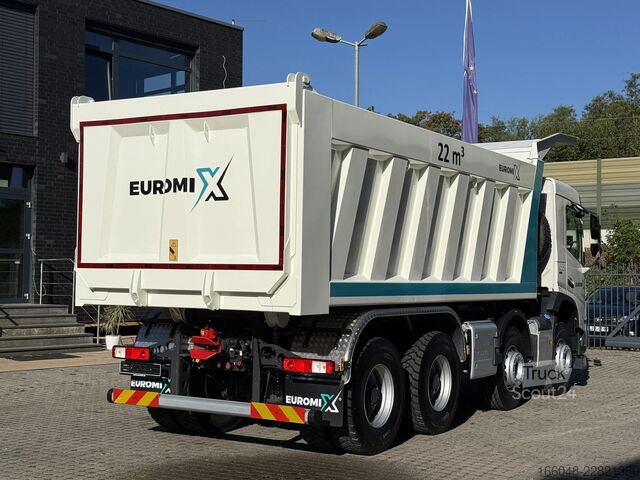 Pašizgāzējs Volvo FMX 500 FMX13 500 8X4 13L Eckige Mulde Kipper