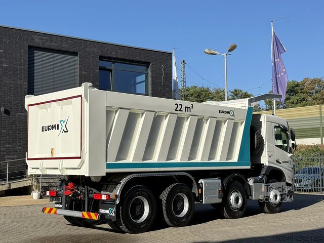 Pašizgāzējs Volvo FMX 500 FMX13 500 8X4 13L Eckige Mulde Kipper