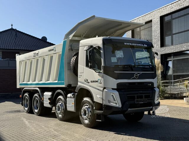 Pašizgāzējs Volvo FMX 500 FMX13 500 8X4 13L Eckige Mulde Kipper