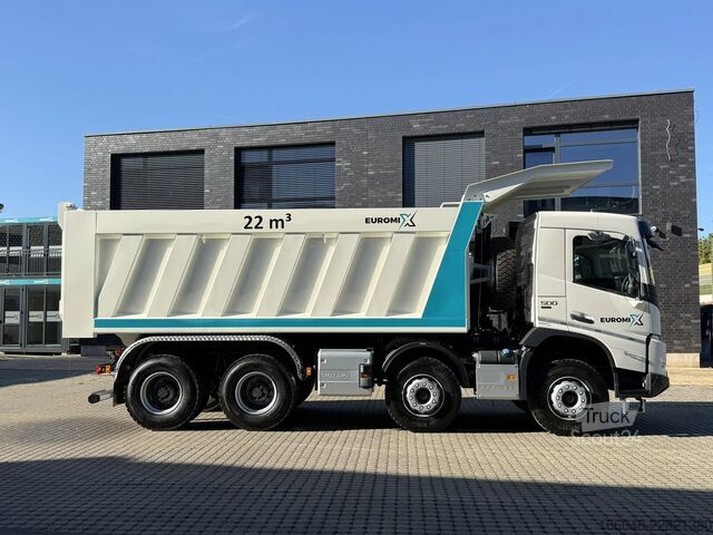 Pašizgāzējs Volvo FMX 500 FMX13 500 8X4 13L Eckige Mulde Kipper