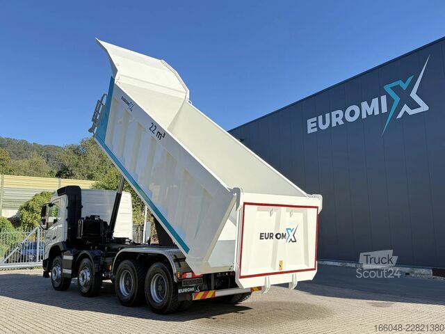 Pašizgāzējs Volvo FMX 500 FMX13 500 8X4 13L Eckige Mulde Kipper