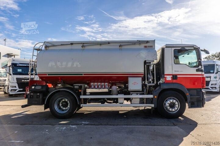 Грузовик-цистерна MAN TGM 18.290 BL+ALU CM 13.000L+5COMP