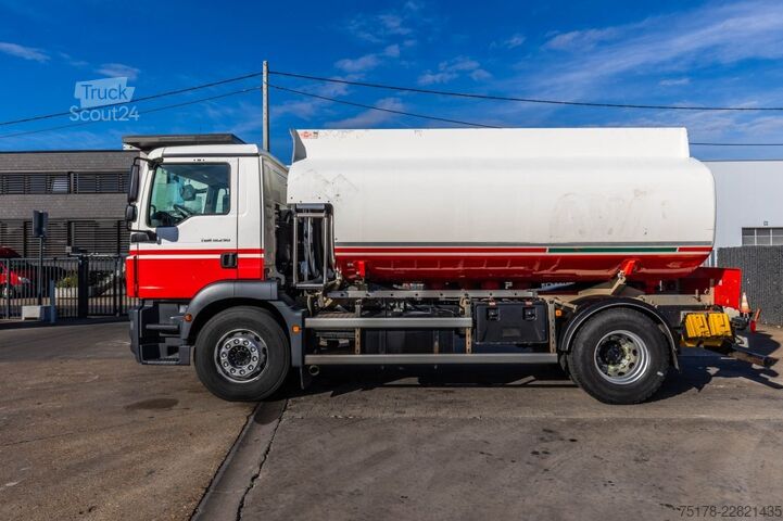 Грузовик-цистерна MAN TGM 18.290 BL+ALU CM 13.000L+5COMP