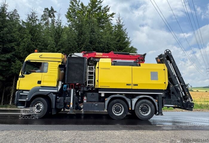 Macara montată pe camion MAN TGS 33.480 6x4 Chippo 5010 / Swiss-Vehicle