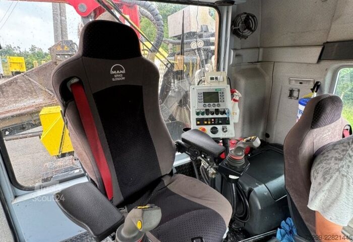 Macara montată pe camion MAN TGS 33.480 6x4 Chippo 5010 / Swiss-Vehicle