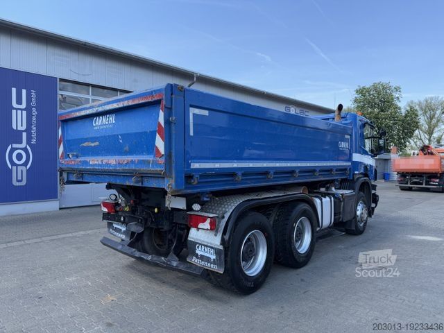 Kipper LKW SCANIA P 450 6x4 Dreiseitenkipper DAUTEL