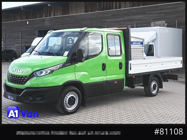 Pick-up panelvan IVECO DAily 35S16 Doka Pritsche, AHK, Hi-Matic, 7-Sitzer