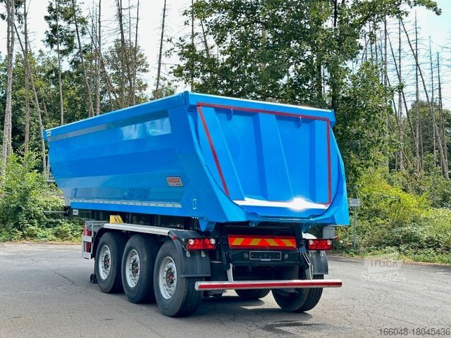 Tipper semitrailer EuromixMTP Halbschalen Auflieger 27m³ HARDOX