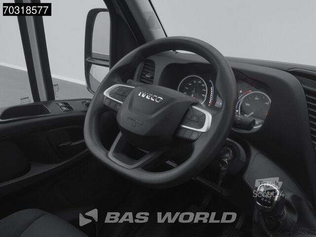 Volquete Iveco Daily 35C14 Dubbel Cabine Open Laadbak met Kist...