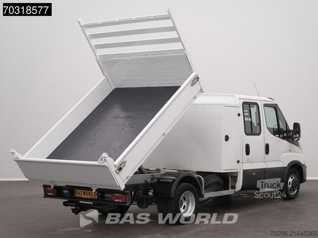 Volquete Iveco Daily 35C14 Dubbel Cabine Open Laadbak met Kist...