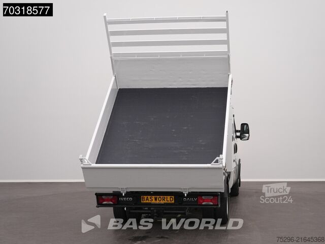 Volquete Iveco Daily 35C14 Dubbel Cabine Open Laadbak met Kist...