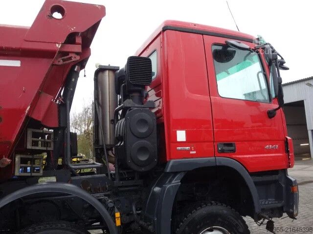 Savivartis Mercedes-Benz Actros 4141 MEILLER 20 CUB STEEL KIPPER,8X8