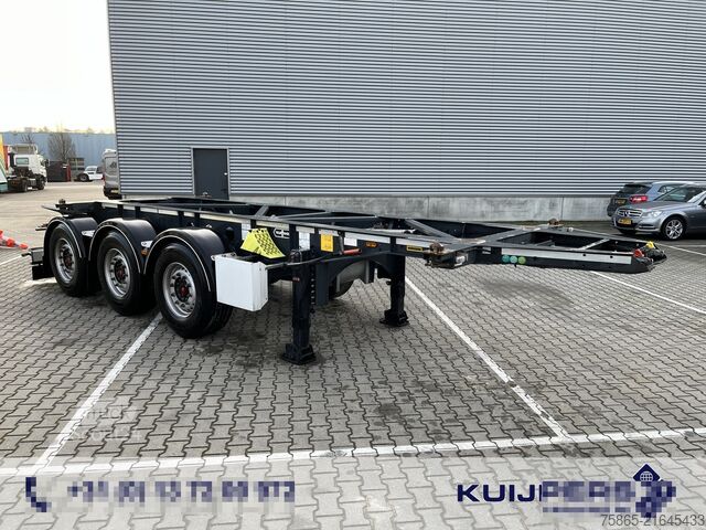 Konteinerių vežimas Van Hool A3C002 / ADR / 3x SAF / 20 FT Container